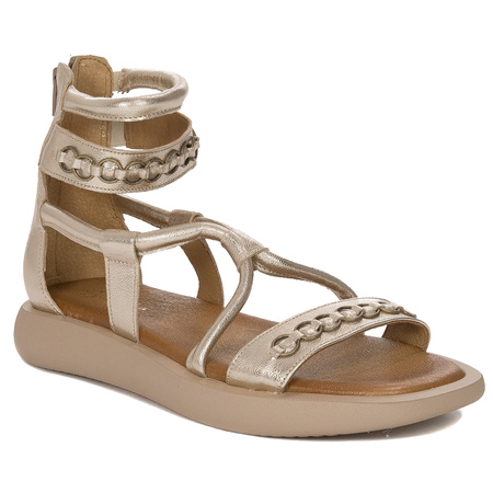 Maciejka women's Gold Sandals