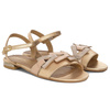 Maciejka Women's Leather Gold Sandals