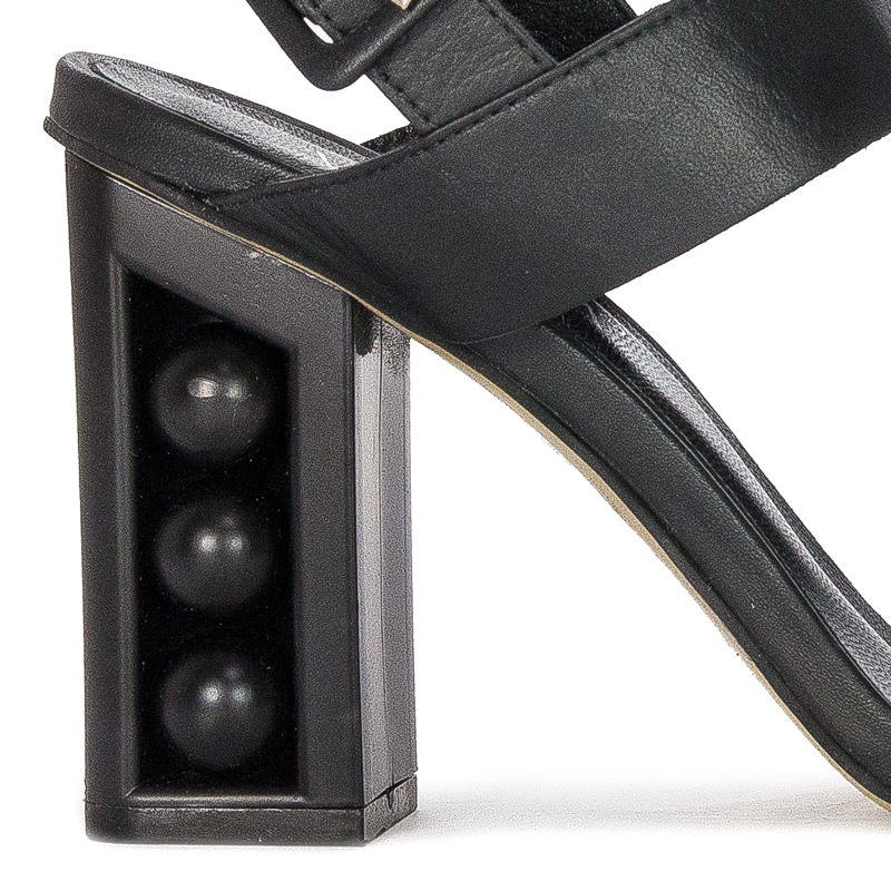 Venezia Esti Black Sandals