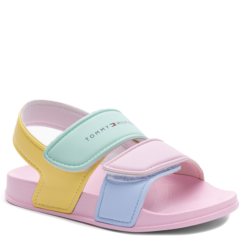 Tommy Hilfiger Sandały Dziecięce Dziewczęce Multi T1AF-34316-MULTI
