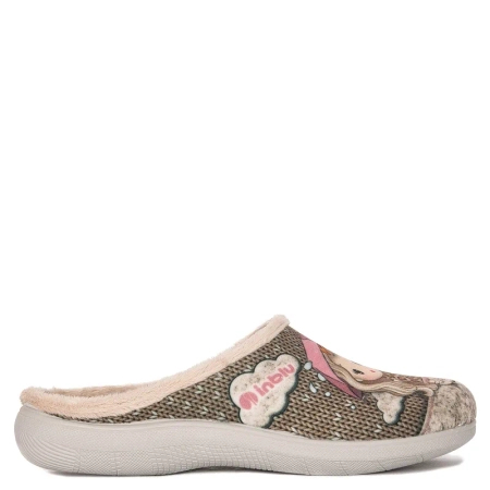 Inblu Women's Slippers Beige