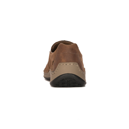 Rieker Men's Brown Slip-on Low Shoes