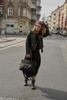 Women's Black Bag 232350 Nylon Negro