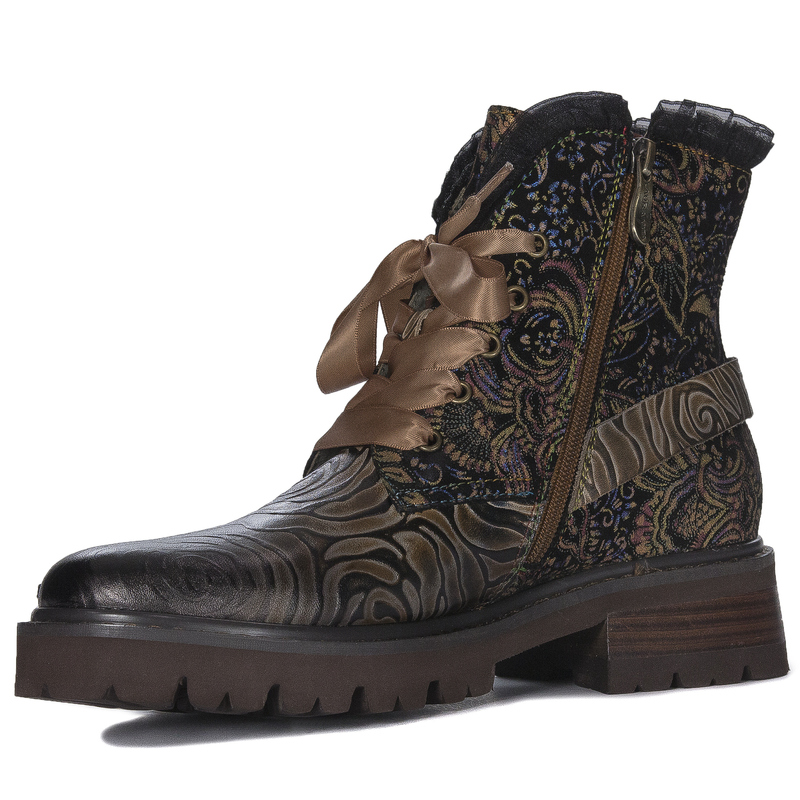 Laura Vita Women's Kouleo 47 Marron Leather Boots