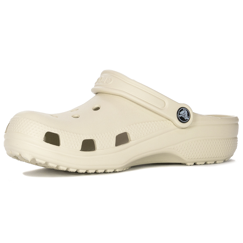 Crocs Classic Bone Olive women's slides
