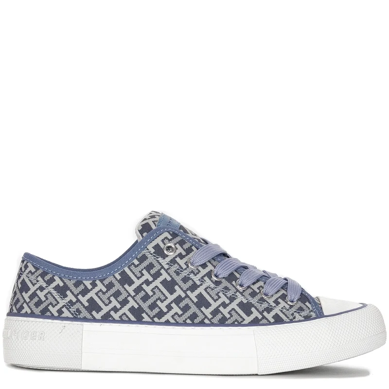 Tommy Hilfiger Damskie Trampki Niskie Denim