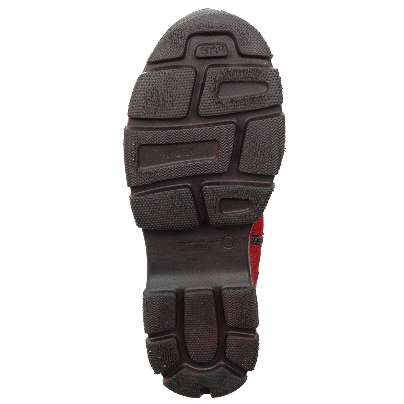 Maciejka Red Lace-up Boots