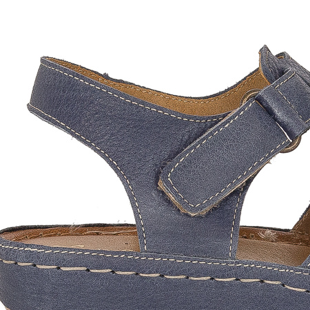 Maciejka Navy Blue Sandals