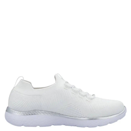 Rieker Sneakersy Półbuty Damskie White