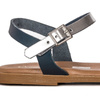 Maciejka L4646-17-00-0 Navy Silver Sandals
