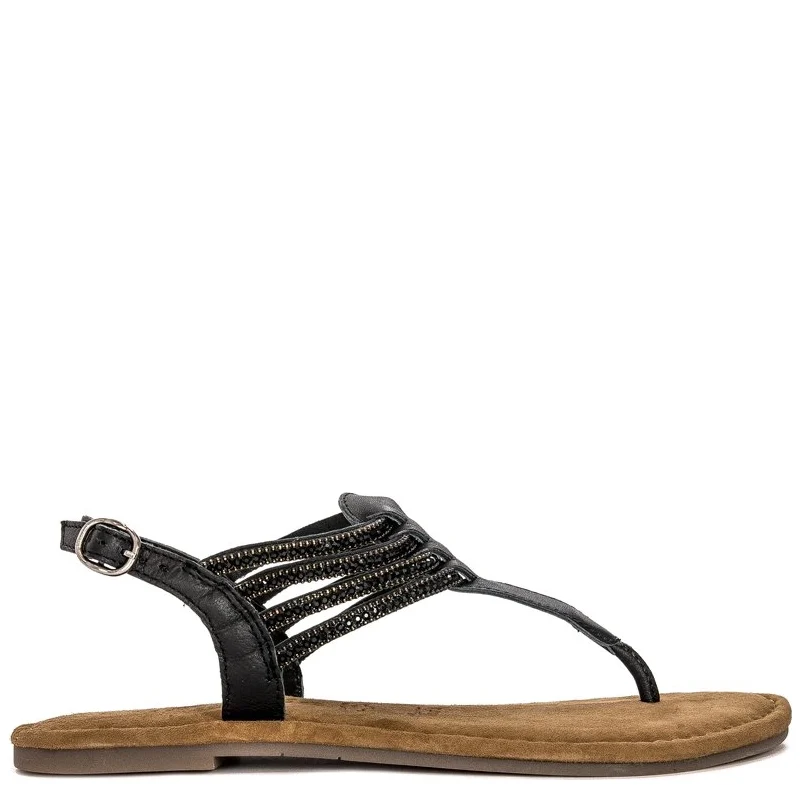 Tamaris 1-28151-24 047 Black Sandals