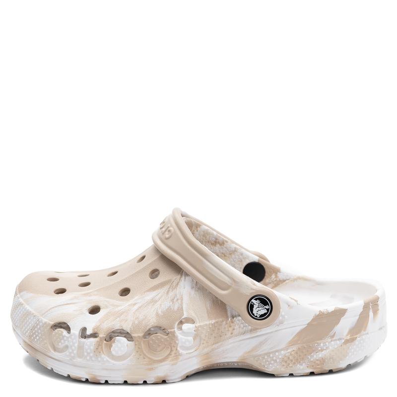 Crocs Classic Marbled Clog Klapki Damskie Wzorzyste Beżowe 206935-2ZM