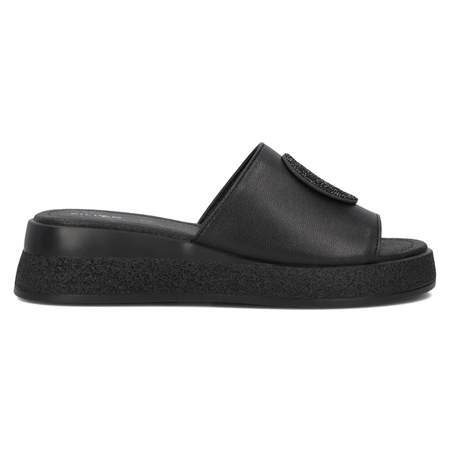 Filippo Women's Black Slides