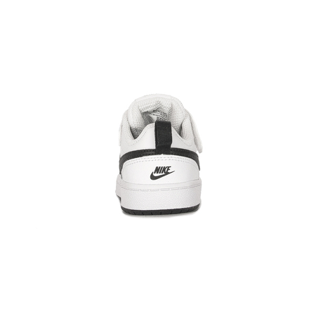 Nike Buty dziecięce niemowlęce Court Borough Low 2 (TDV) White/Black