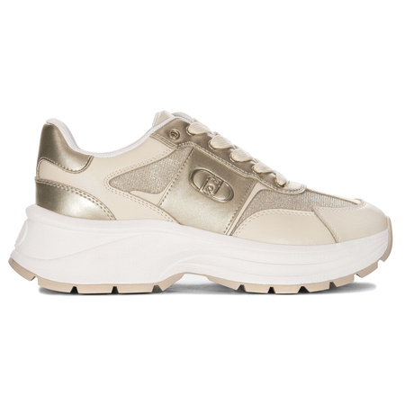Liu Jo Women's Platform Sneakers Gold