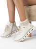 Rieker M6010-80 Warned White Boots