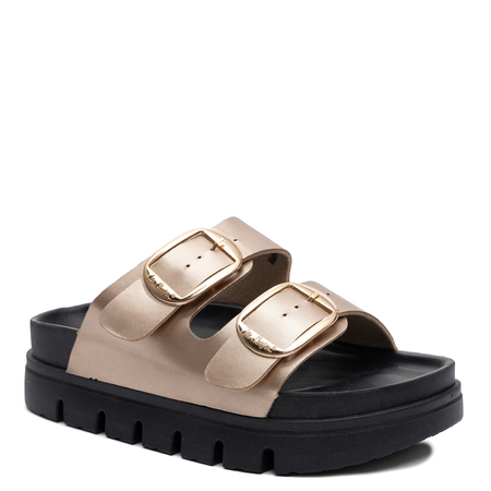 Lee Cooper Damskie Klapki Na Platformie Złote LCW-26-35-4462L