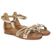 Maciejka Women's Leather Sandals Gold
