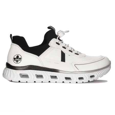 Rieker Women's White Combination Sneakers