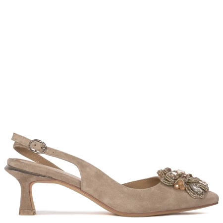 Alma En Pena Dark Beige Pumps V23170