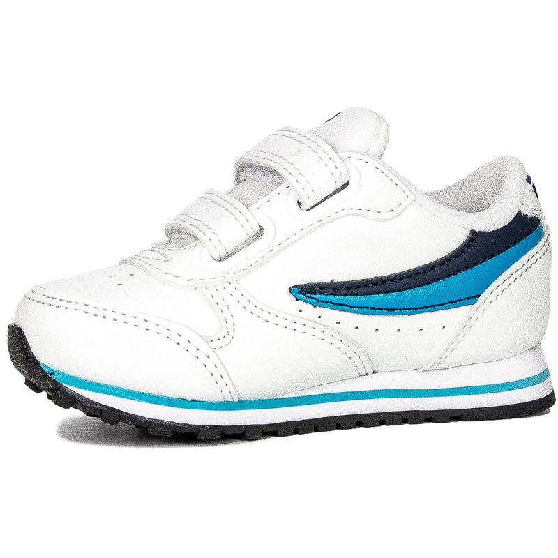 Fila Orbit Velcro Infants 1011080.92E White Navy Sneakers 