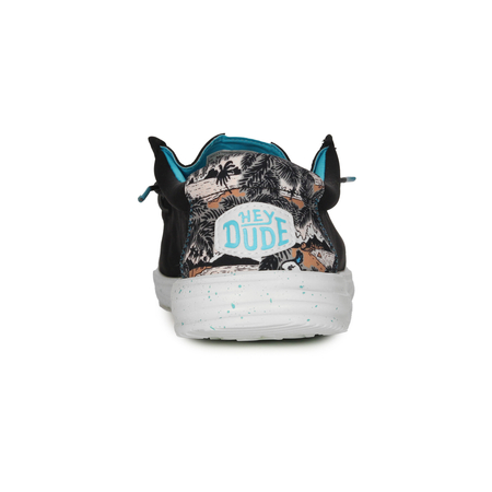 Hey Dude Mokasyny męskie Walley H2O Tropical Black czarne 