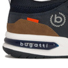 Bugatti Męskie Połbuty Sneakersy Granatowe