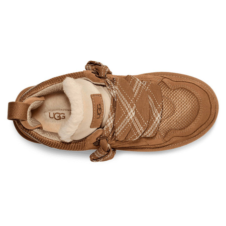 UGG Sneakersy damskie ocieplane na platformie W Lowmel Chestnut