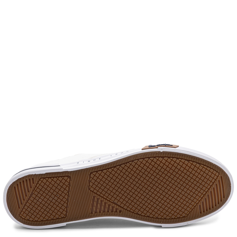 Lee Cooper Męskie Sneakersy Tenisówki Materiałowe Białe LCW-26-02-4086MC