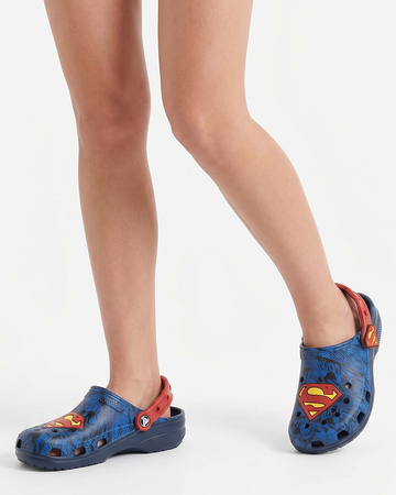 Crocs Superman Fun Lab Clog Kids' Sandals Blue 211132-90H