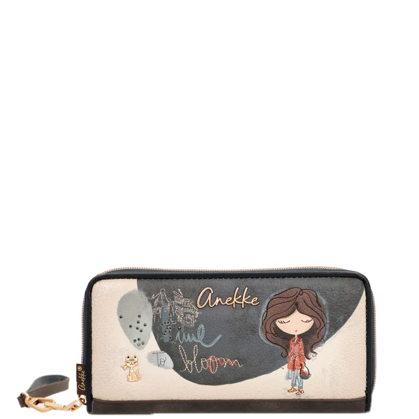 Anekke Artistic Pattern Women's Wallet Colorful 43709-908