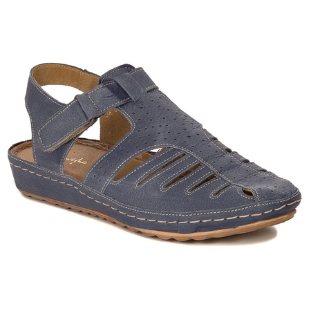 Maciejka Navy Blue Sandals