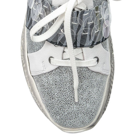 Maciejka 04448-03/00-5 Grey Flat Shoes