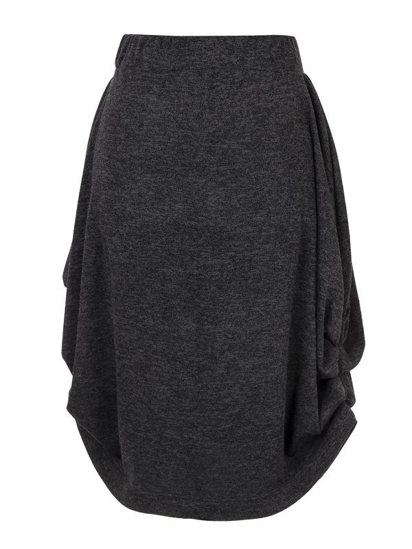 Maciejka Silvia Graphite Knitted Skirt