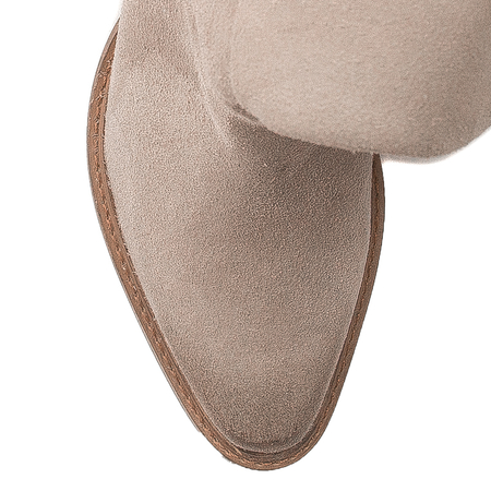 Maciejka 05774-10/00-6 Dark Beige Knee-High Boots