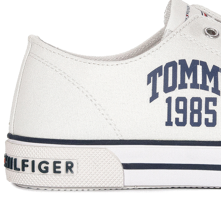 Tommy Hilfiger Damskie Trampki Niskie Białe 