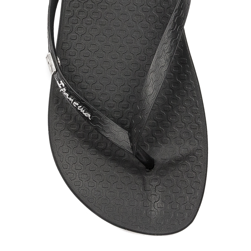 Ipanema Klapki japonki damskie Ant Brasilidade Fem Black/Black czarne