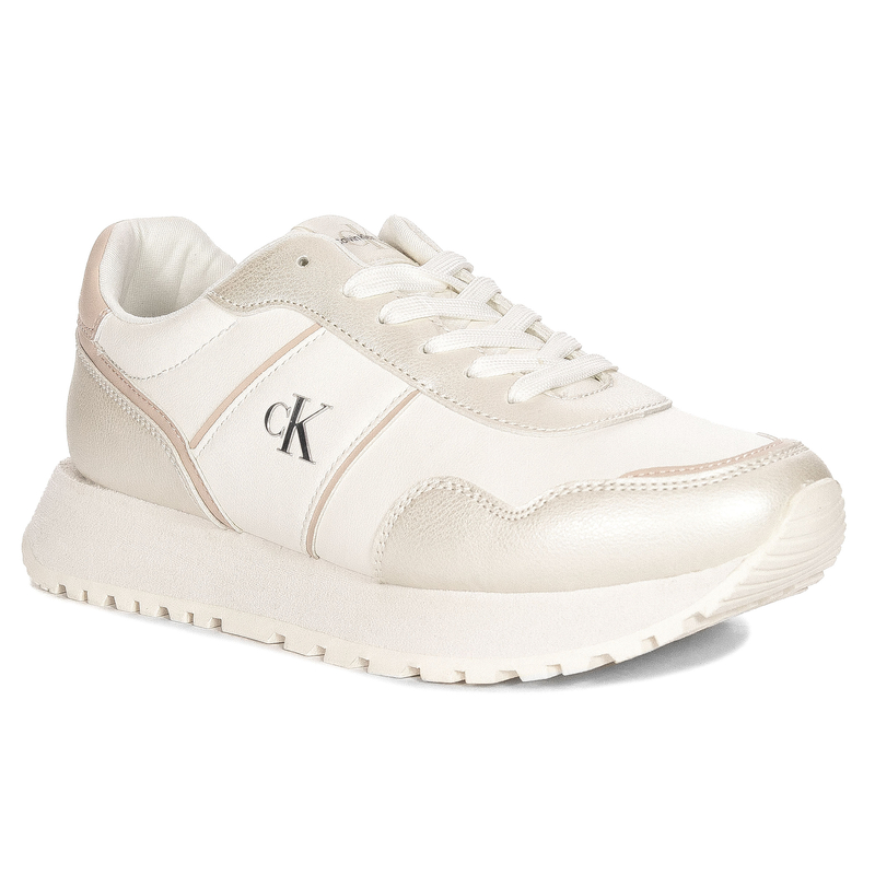 Calvin Klein Jeans Women's Platform Sneakers White