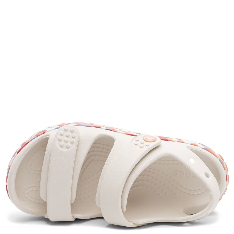 Crocs Classic Cross Strap Sandal Girls' Sandals Lightweight Beige 212527-2MK