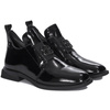 Filippo Women's Patent Leather Ankle Boots Black