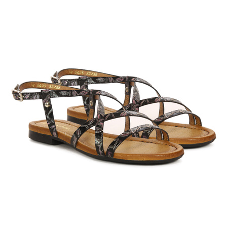 Maciejka Women's Leather Sandals Beige