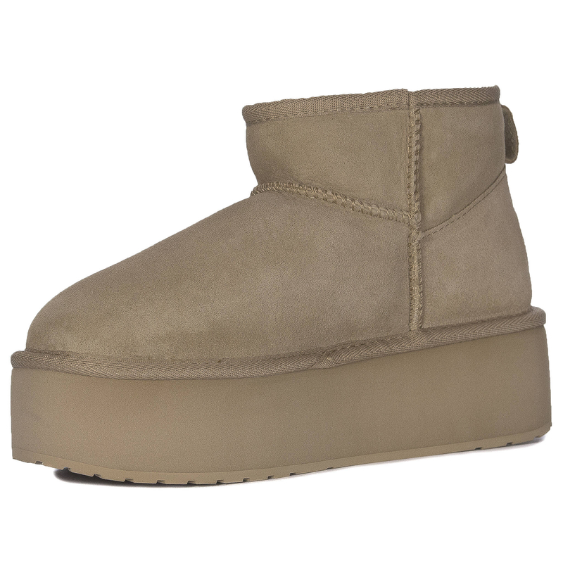 EMU Australia Stinger Micro Flatform W13082 Almond