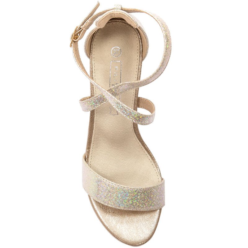 Filippo DS1276/23 GO Gold Sandals