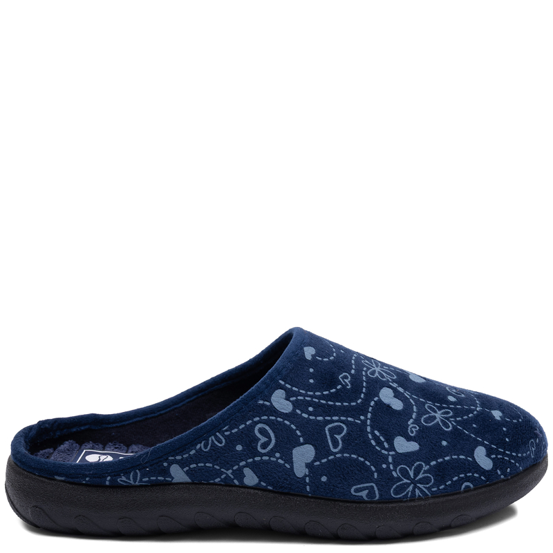 Inblu Komfortowe Domowe Kapcie Damskie Wsuwane Granatowe ET000041