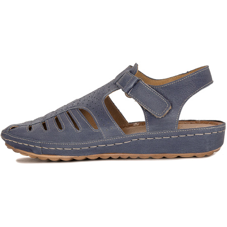 Maciejka Navy Blue Sandals