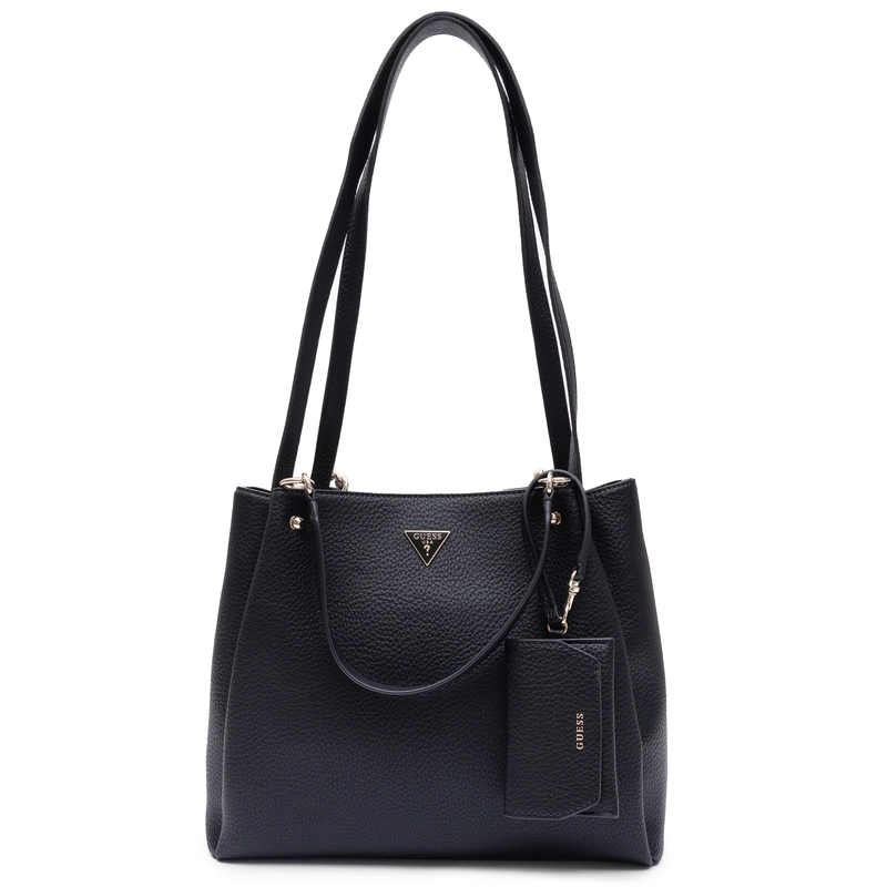 Guess Torebka Damska Do Ręki I Na Ramię Elegancka Czarna BG230623-BLACK