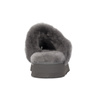 UGG Kapcie damskie na platformie Disquette Charcoal