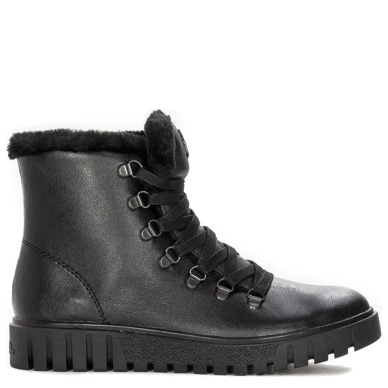 Rieker Y3432-00 Warned Black Boots
