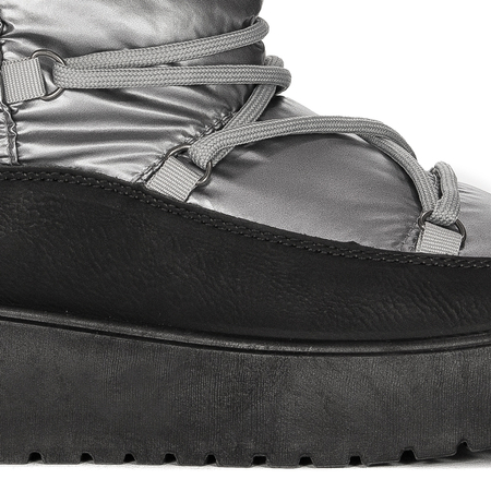 Filippo Women's Grey insulated snow boots