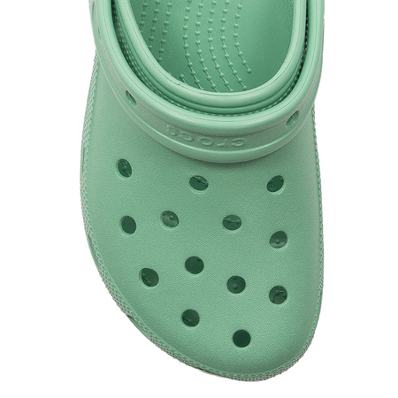 Crocs Classic Platform Clog Jade Stone Slides